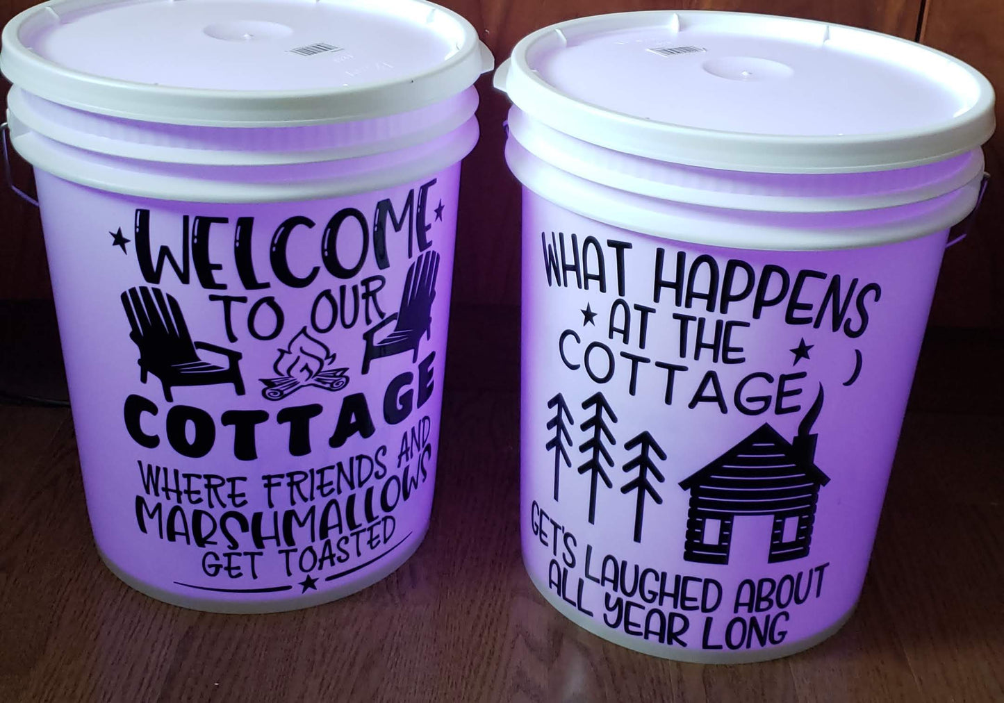 Design a camping bucket