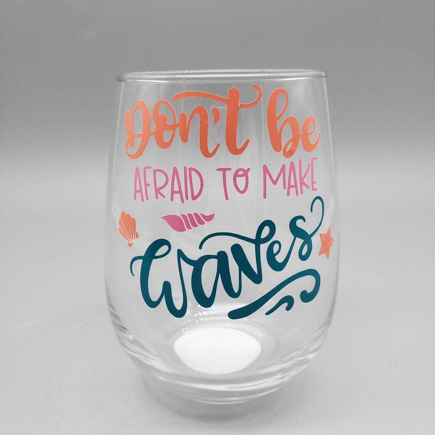 Don't be afraid to make waves