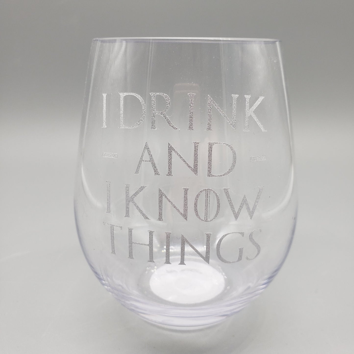 I drink and I know things