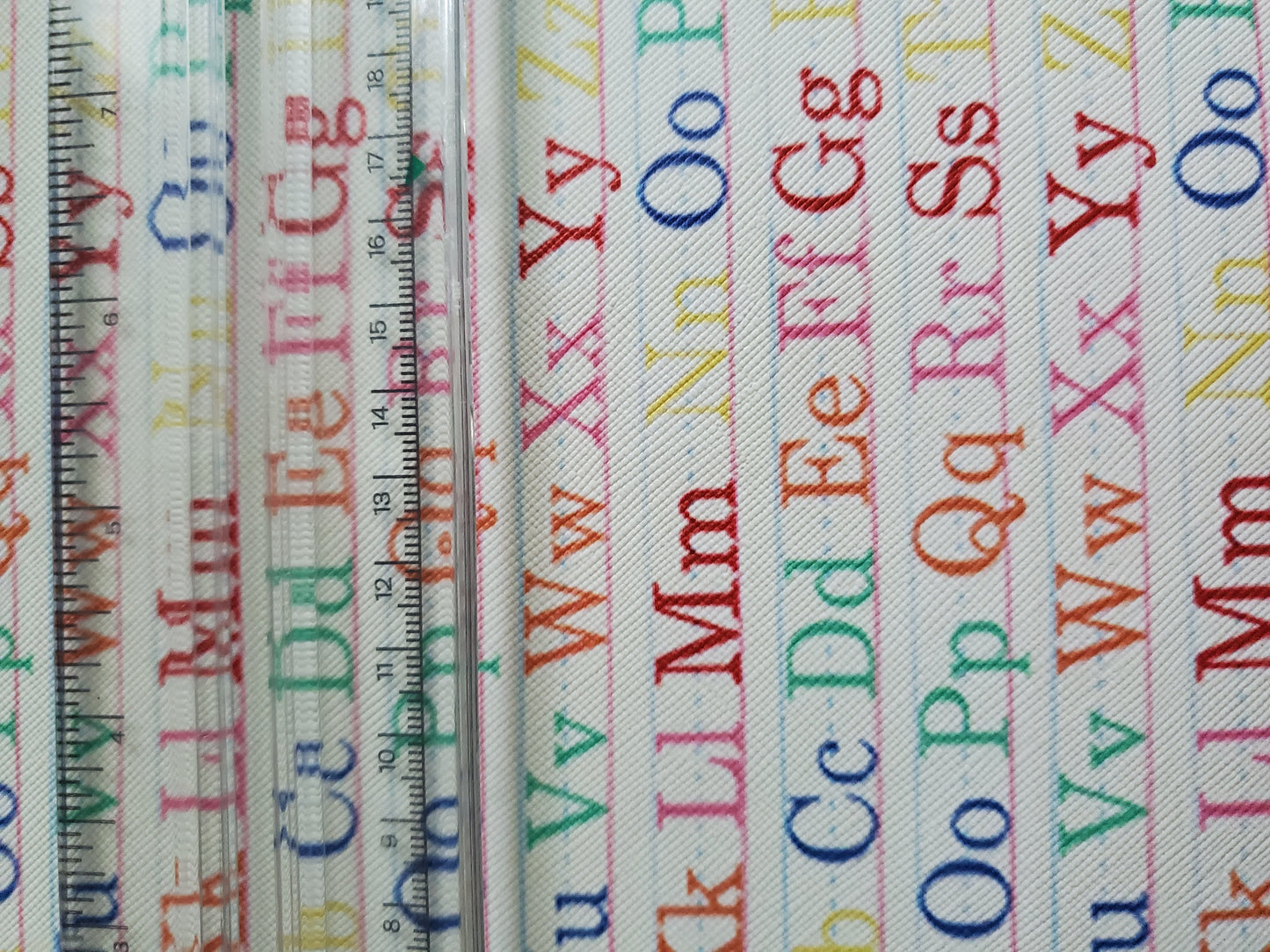 Sanitizer Clip On - Alphabet