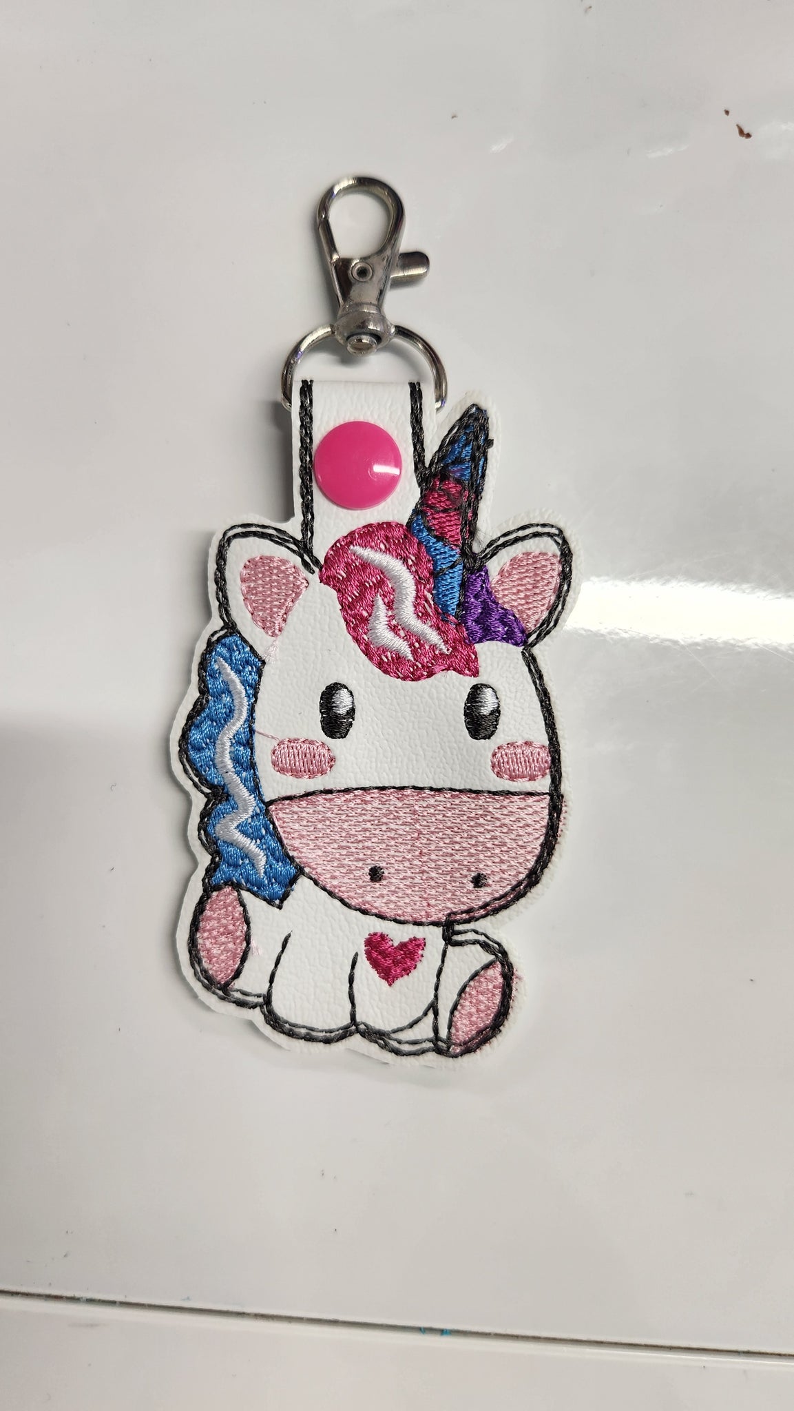 Unicorn key fob / bag clip