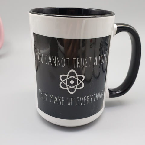 Can't trust atoms