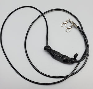 Mask lanyard - waxed cotton