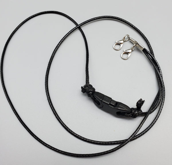 Mask lanyard - waxed cotton