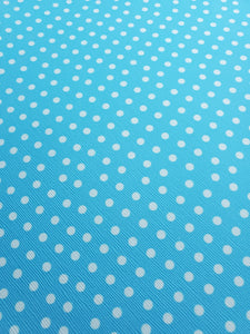 Sanitizer Clip On - Blue Dots