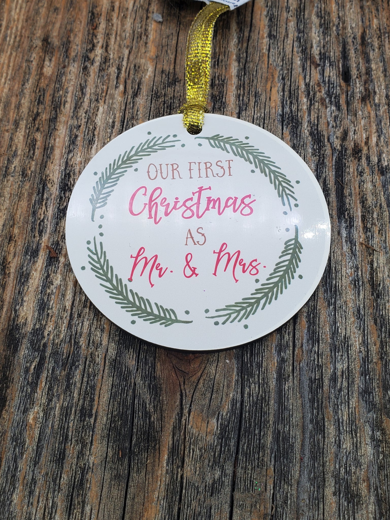 Mr and Mrs Ornament