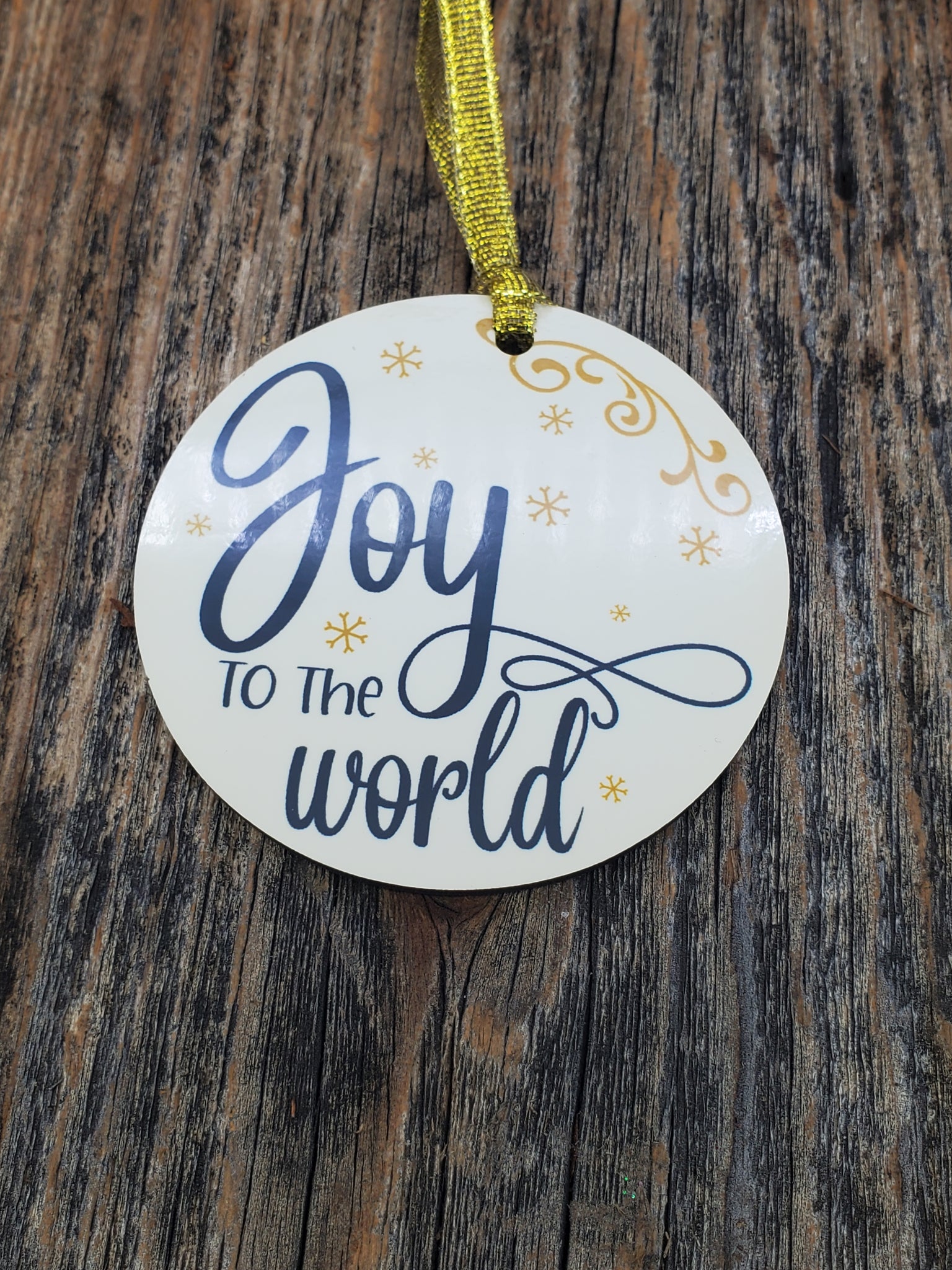 Joy to the World Ornament