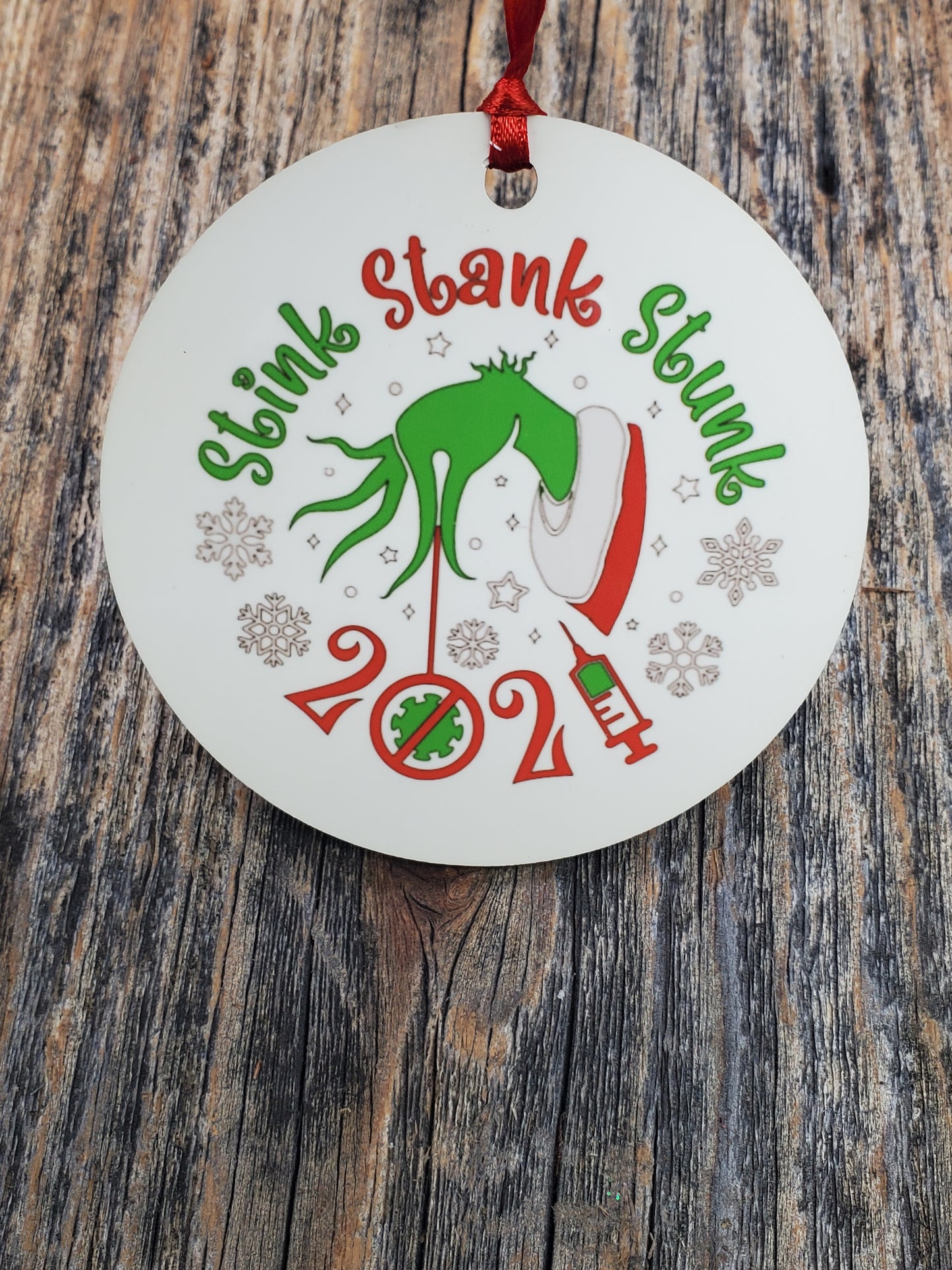 Stink Stank Stunk Ornament