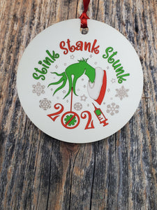 Stink Stank Stunk Ornament
