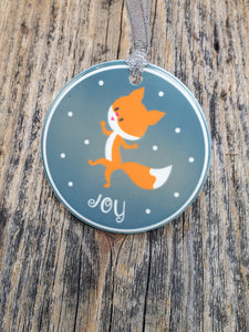 Fox Joy Ornament
