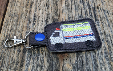 Ambulance key fob / bag clip
