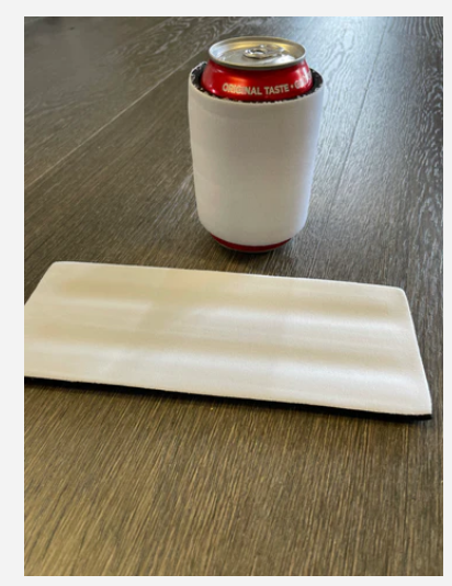 Design a can koozie