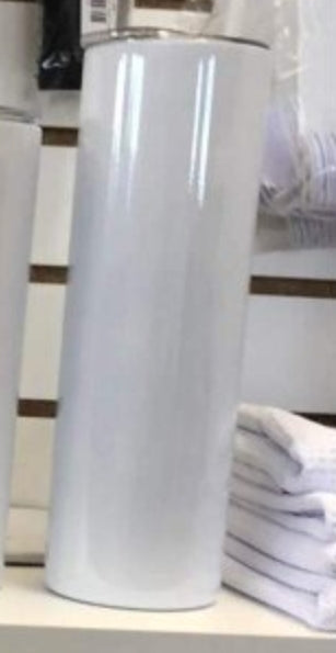 Design a stainless steel tumbler with lid